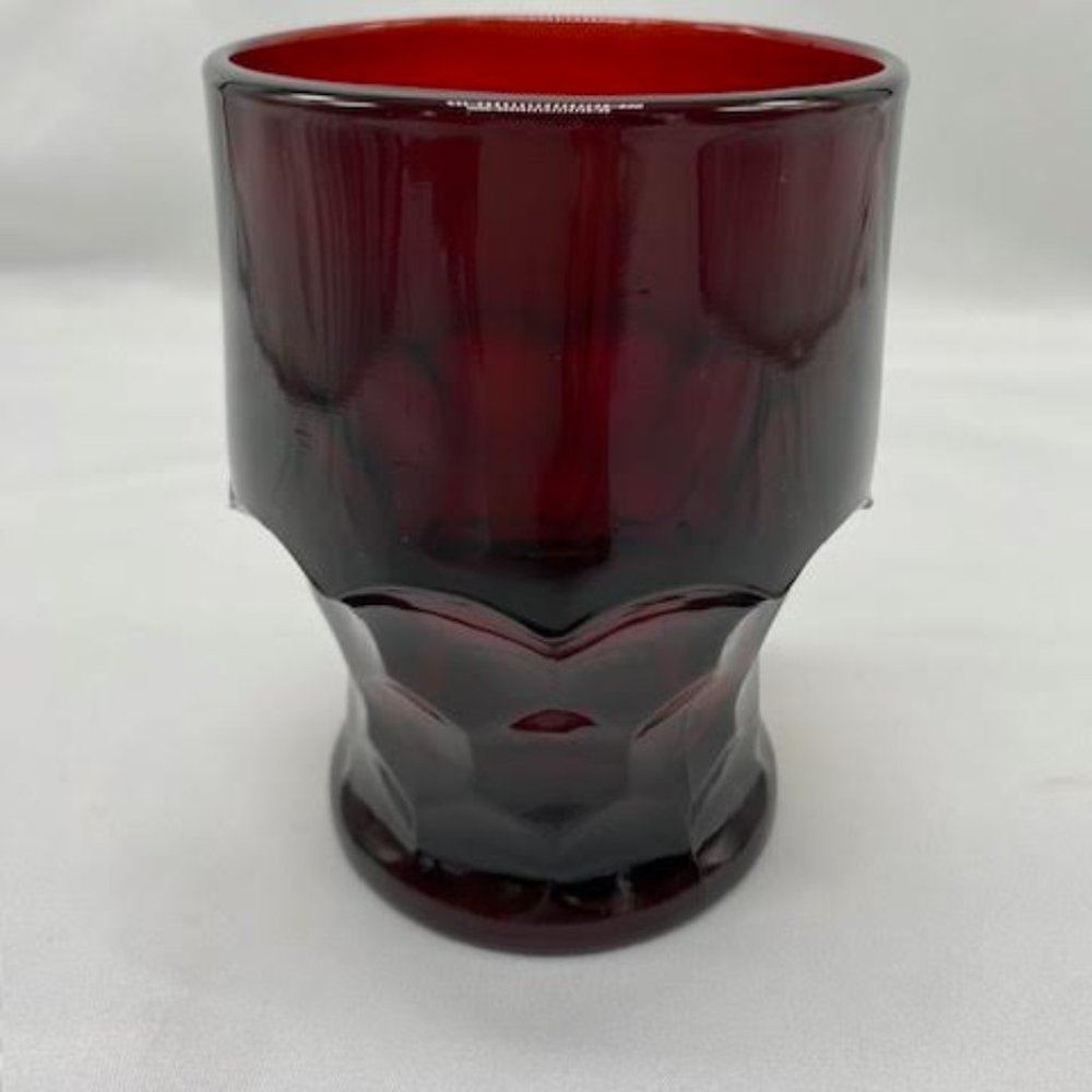 9 Oz Flat Tumbler, Georgian Ruby by ANCHOR HOCKING
